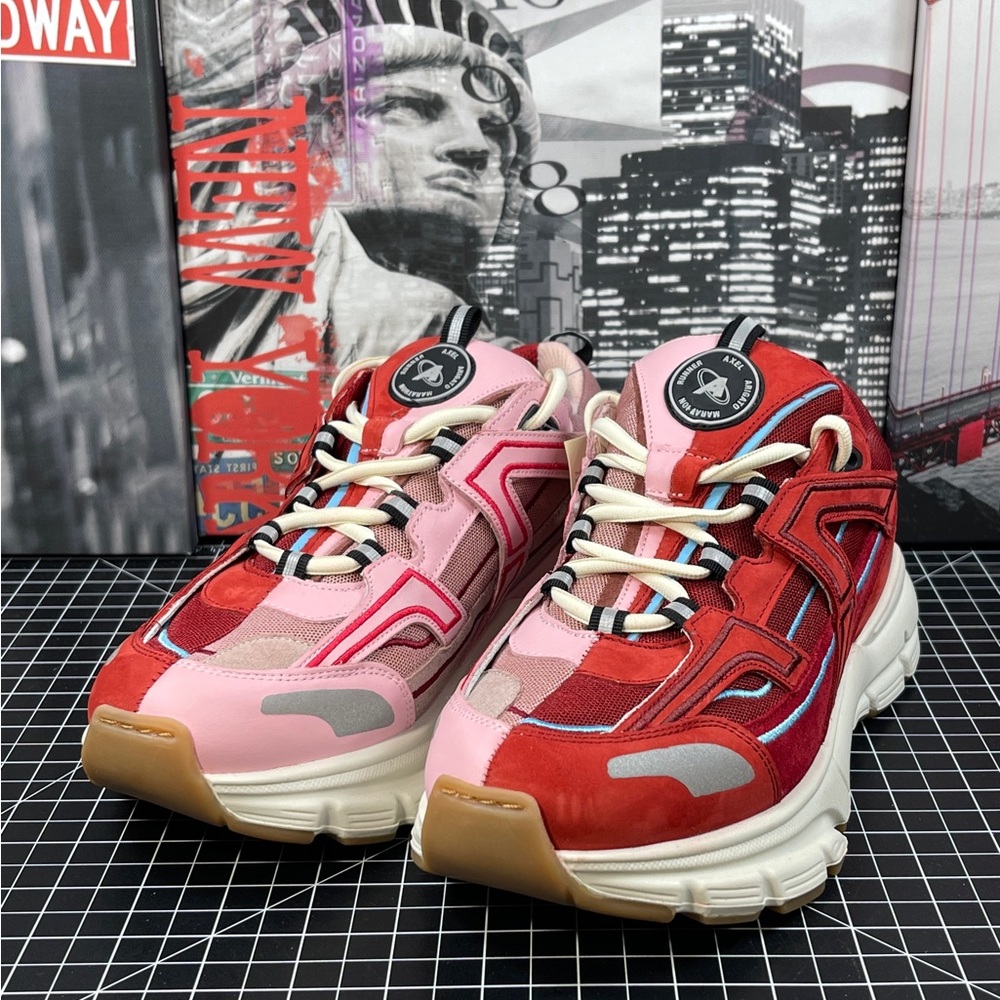 AXEL ARIGATO ACCEL MARATHON R-TRAIL 50/50 Low Top Sneakers Women's Size 8.5 NEW
